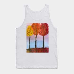 Autumn Tree Vibes Tank Top